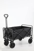Bollerwagen, ca. 90 x 54 x 98 cm - Schwarz