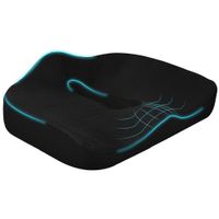 HOMCOM Orthopädisches Sitzkissen Ergonomisches Sitzkissen für Bürostuhl, Auto