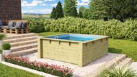 Massivholzpool 38 mm