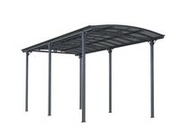 Wohnmobil Carport aus Aluminium, ca. 760 x 360 x 360 cm - Anthrazit