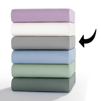 Mako-Fein-Jersey-Spannbetttuch -  ca. 140 - 160 x 200 cm