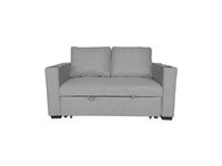 2-Sitzer Sofabett inkl. Kissen, ca. 150 x 96 x 86 cm - Hellgrau