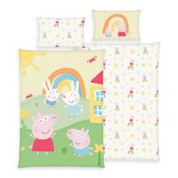 Peppa Pig Bettwäsche "Made in Green" Größe 40x60 + 100x135 cm