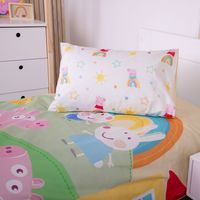 Peppa Pig Bettwäsche "Made in Green" Größe 40x60 + 100x135 cm