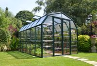 Gewächshaus Grand Gardener 8x12 PVC Grün 265x389cm