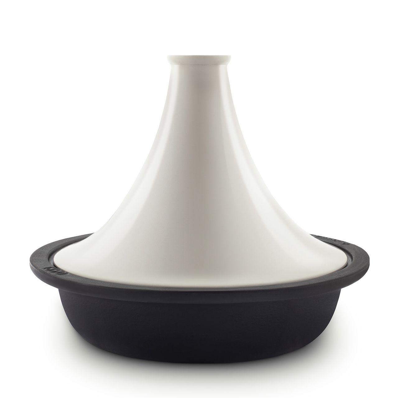 H.Koenig Tajine, Schmorkochtopf aus Gusseisen Beige ASILAH