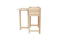 Pflanztisch aus Tannenholz, ca. 63 x 67.5 x 74.5 cm - Natur
