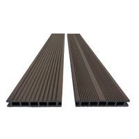 2m² WPC Terrassendiele mit Zubehör Braun