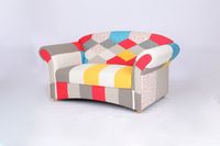 2-Sitzer Sofa Loretta, ca. 153 x 83 x 85 cm - Bunt