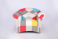 Polstersessel Loretta, ca. 110 x 84 x 84 cm – Bunt