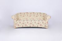 3-Sitzer Sofa Loretta, ca. 204 x 83 x 85 cm – Blumenmuster