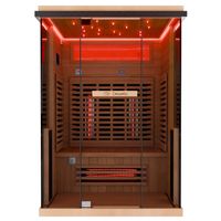 Infrarotkabine KENORA 130x105 cm, 5 Vollspektrumstrahler, 1-2 Personen