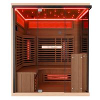 Infrarotkabine KENORA 160x120 cm, 7 Vollspektrumstrahler, 2-3 Personen