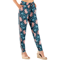 Trendige Hose mit Kordelzug und Glitzerstreifen