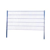 Doppelstabmattenzaun Komplett-Set, ca. 103 cm x 10 m - Anthrazit