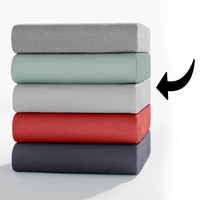 Interlock Doppeljersey-Spannbetttuch ca. 140 – 160 x 200 cm