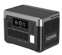 OUKITEL P1000E PLUS 1024Wh Kraftwerk – 1800W Sinus, 100W USB-C, App-Steuerung & USV-Notstrom