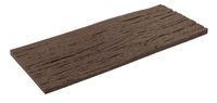 Trittstein 2er-Set Bahnschwelle, Gehwegplatten aus Gummi 60x25x1,7cm