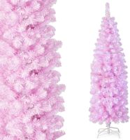 180cm Künstlicher Weihnachtsbaum Bleistift, LED beleuchteter Tannenbaum