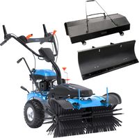Güde Kehrmaschine GKM 100.1 inkl. Schneeschieber & Auffangbehälter