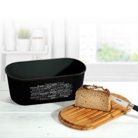 Brotbox, schwarz