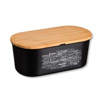 Brotbox, schwarz