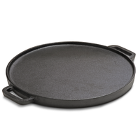 2 in 1 Grillplatte rund