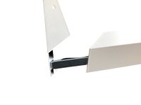 Aufbaurahmen für LED-Panel 62x62 cm, steckbar, weiß