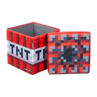 MINECRAFT Sitz- und Aufbewahrungsbox, TNT-Würfel