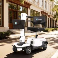 E-Seniorenmobil CL-Q3, 4-Rad, 250 Watt, faltbar weiß