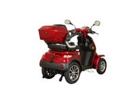 E-Seniorenmobil CL-30ZR-60, Lithium-Akku, 4-Rad, 1000 Watt, Lithium Rot
