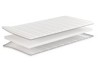 AH6 Komfort-Topper – 6 cm Matratzentopper mit Doppeltuchbezug, Öko-Tex zertifiziert & waschbar