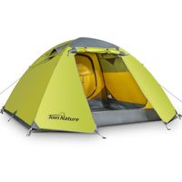 JOIN NATURE Kuppelzelt Campingzelt, Doppellagiges, Ultraleicht, für 4 Personen