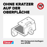 Fliegengitter  Adapter für FALT Tür weiss