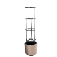 Design-Pflanzturm - Champagner