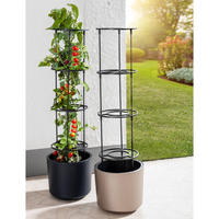 Design-Pflanzturm - Champagner