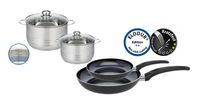 ELO Basic - 4tlg. Topf- und Pfannen Set