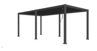Alu-Pergola mit verstellbaren Lamellen ca. 300 × 592 × 230 cm - Anthrazit