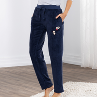 Kuschel-Pyjama-Hose aus Coral-Fleece