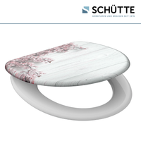 Duroplast WC-Sitz FLOWER&WOOD, mit Absenkautomatik