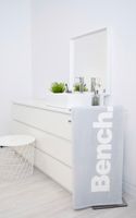 Bench Strand- Badetuch "hellgrau"
