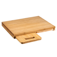 Schneidebretter, 3er-Set, Bambus