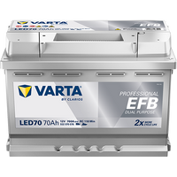 VARTA Professional EFB LED70 Batterie 932070076K312, LED70, 12 V, 70 Ah, 760 A