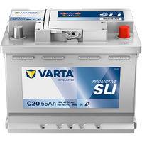 VARTA Promotive SLI C20 Batterie 555064042K182, C20, 12 V, 55 Ah, 420  A
