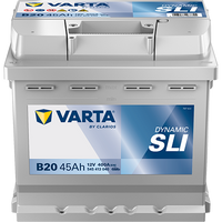 VARTA Dynamic SLI B20  Batterie 545413040K262, B20, 12 V, 45 Ah, 400 A