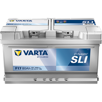 VARTA Dynamic SLI F17 Batterie 580406074K262, F17, 12 V, 80 Ah, 740 A
