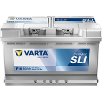 VARTA Dynamic SLI F16 Batterie 580400074K262, F16, 12 V, 80 Ah, 740 A