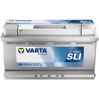 VARTA Dynamic SLI H3 Batterie 600402083K262, H3, 12 V, 100 Ah, 830 A