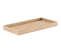 VIPACK - Bettschublade auf Rollen, 90 x 190 cm, Buche teilmassiv natur lackiert