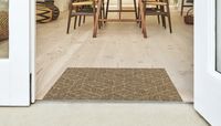 Fußmatte DUNE Leaves Taupe 600 x 900 mm